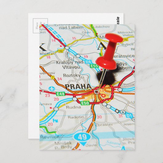 Praag, Praag, Tsjechië Briefkaart (Voorkant / Achterkant)