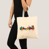 Praag (Praag) Tsjechië Skyline Tote Bag (Voorkant (product))