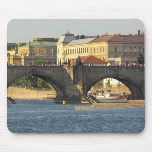 Praag/Praha aangepaste mousepad Muismat (Voorkant)