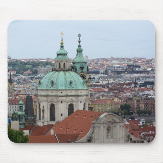 Praag/Praha aangepaste mousepad Muismat (Voorkant)