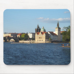 Praag/Praha aangepaste mousepad Muismat