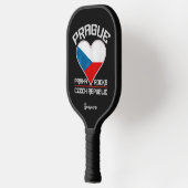 Praag / Praha aangepaste naam Pickleball Paddle (Links)