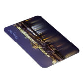 Praag Rivier en kasteel uitzicht souvenir foto Magneet (Rechterzijde)