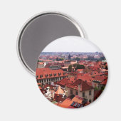 Praag rode daken magneet (Voorkant / Achterkant)