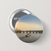 Praag Ronde Button 5,7 Cm (Voorkant /achterkant)
