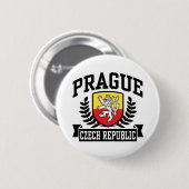 Praag Ronde Button 5,7 Cm (Voorkant /achterkant)