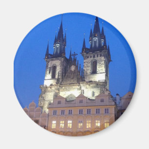 Praag 's nachts magneet