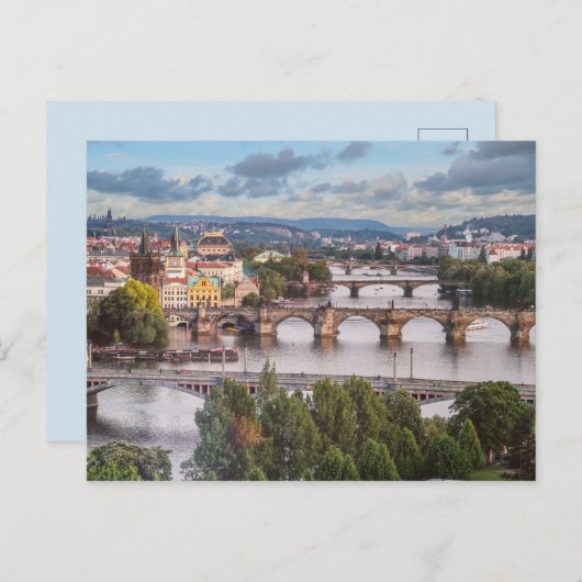 Praag, Slowakije Briefkaart (Voorkant / Achterkant)