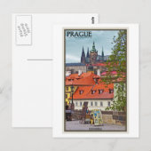 Praag - St. Vitus Cathedraal Briefkaart (Voorkant / Achterkant)
