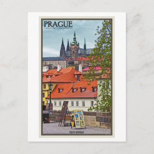 Praag - St. Vitus Cathedraal Briefkaart