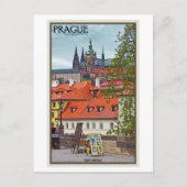 Praag - St. Vitus Cathedraal Briefkaart (Voorkant)