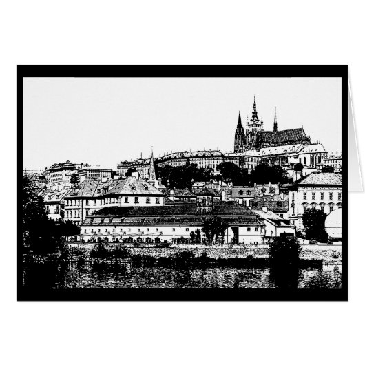 Praag, St. Vitus Cathedral, Castle Tsjechië (Voorkant Horizontaal)
