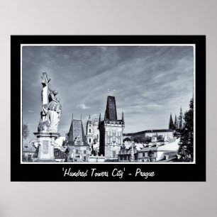 Praag - Stad van Honderd Torens (Poster) Poster