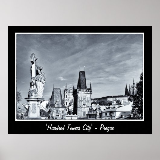 Praag - Stad van Honderd Torens (Poster) Poster (Voorkant)