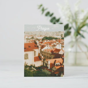 Praag stadsgezicht souvenir briefkaart