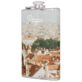 Praag stadsgezicht Souvenir Heupfles (Links)
