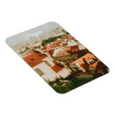 Praag stadsgezicht souvenir magneet (Rechterzijde)