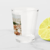 Praag stadsgezicht souvenir shot glas (Rechts)