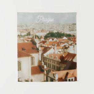 Praag stadsgezicht souvenir wandkleed