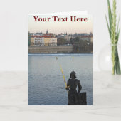 Praag standbeeld Kaart (Voorkant)