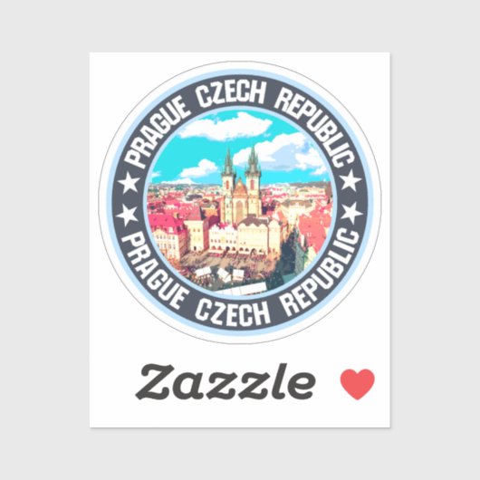 Praag Sticker (Vel)