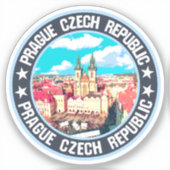 Praag Sticker (Voorkant)
