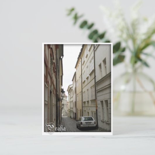 Praag - Street Briefkaart (Staand voorkant)