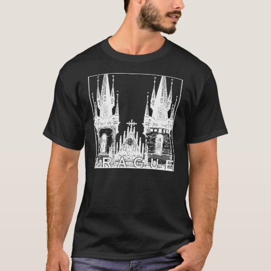 Praag T-shirt (Voorkant)