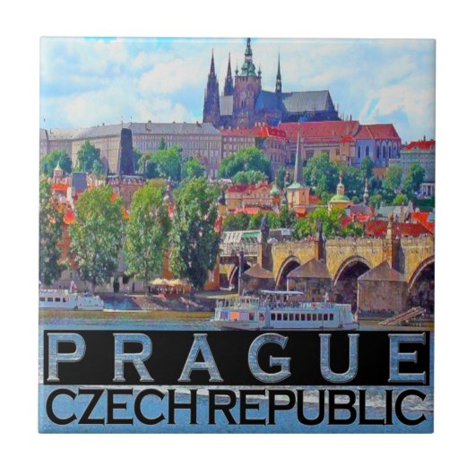 Praag Tegeltje (Voorkant)