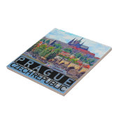 Praag Tegeltje (Zijkant)