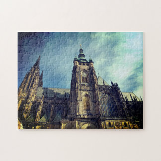 Praag-thema puzzel legpuzzel