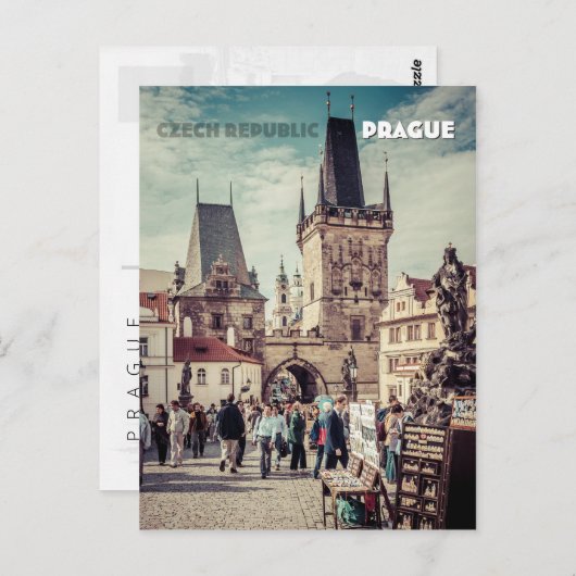Praag, Tsjechië Briefkaart (Voorkant / Achterkant)