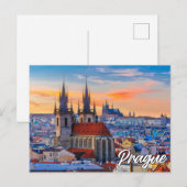 Praag, Tsjechië Briefkaart (Voorkant / Achterkant)