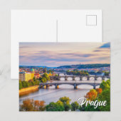 Praag, Tsjechië Briefkaart (Voorkant / Achterkant)