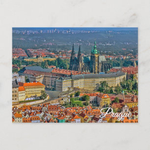 Praag, Tsjechië Briefkaart