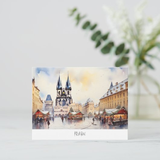 Praag, Tsjechië Briefkaart (Staand voorkant)