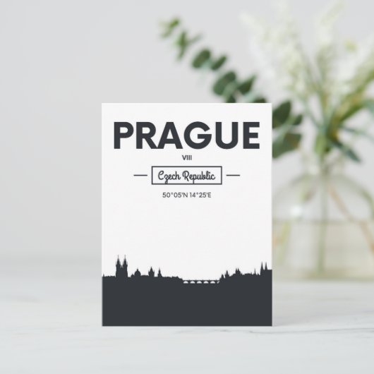 Praag, Tsjechië Briefkaart (Staand voorkant)