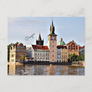 Praag, Tsjechië Briefkaart