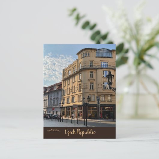 Praag Tsjechië Briefkaart (Staand voorkant)