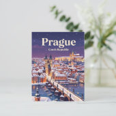 Praag, Tsjechië Briefkaart (Staand voorkant)
