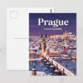 Praag, Tsjechië Briefkaart (Voorkant / Achterkant)