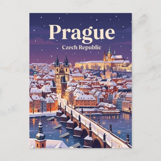 Praag, Tsjechië Briefkaart (Voorkant)