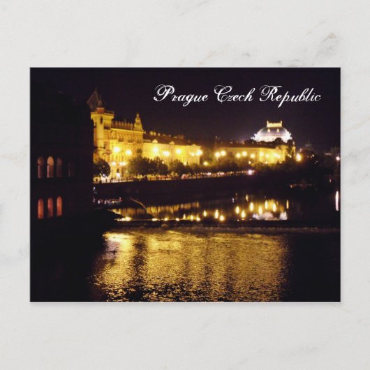 Praag Tsjechië Briefkaart (Voorkant)