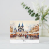Praag, Tsjechië Briefkaart (Staand voorkant)