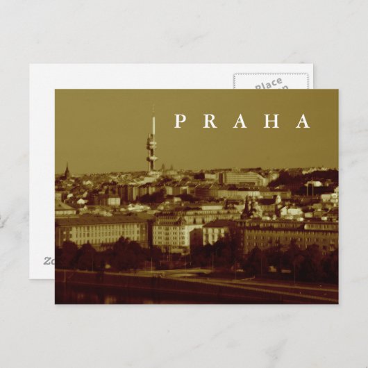 Praag, Tsjechië Briefkaart (Voorkant / Achterkant)