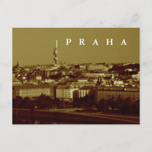 Praag, Tsjechië Briefkaart