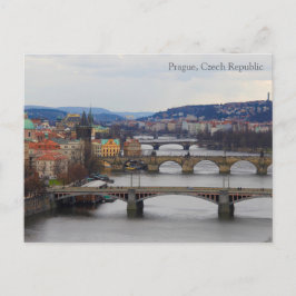 Praag, Tsjechië Briefkaart
