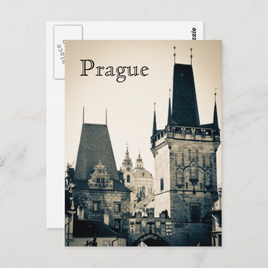 Praag, Tsjechië Briefkaart (Voorkant / Achterkant)