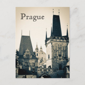 Praag, Tsjechië Briefkaart