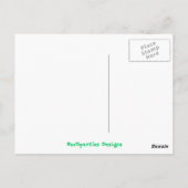 Praag, Tsjechië Briefkaart (Achterkant)